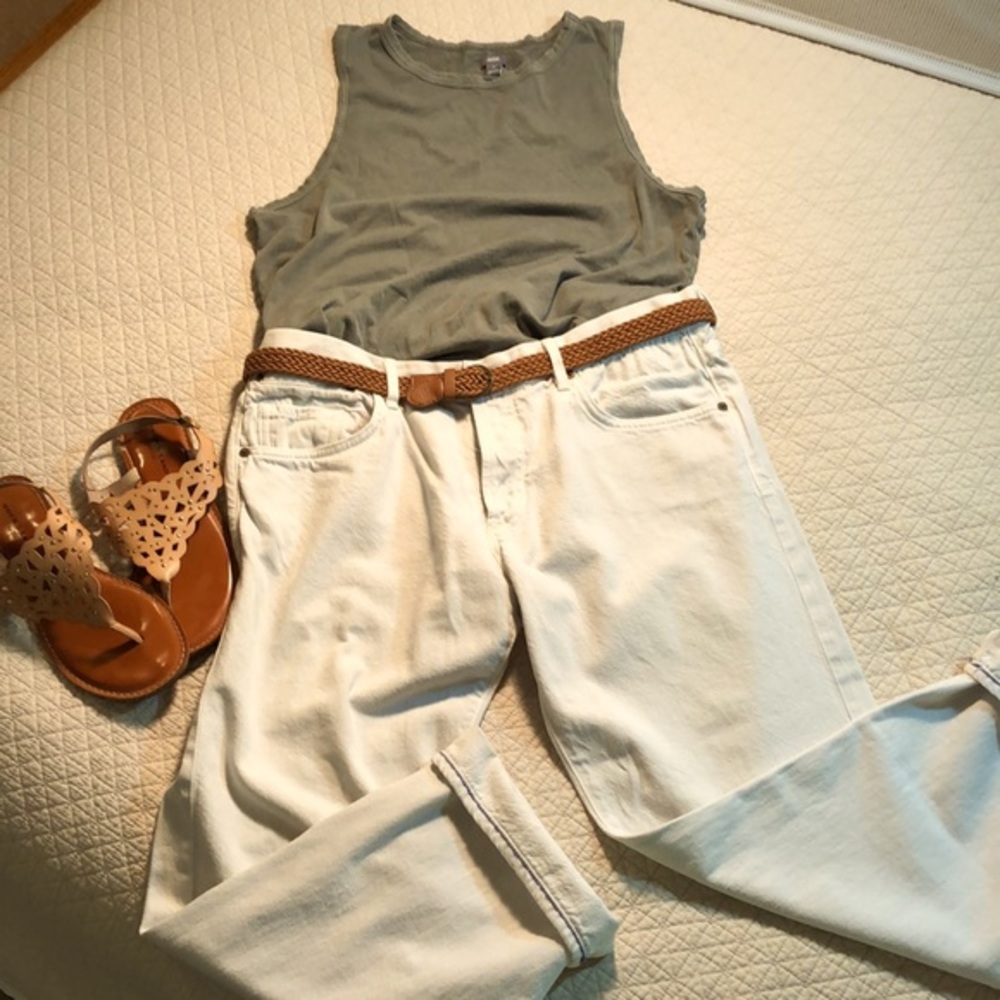 Citizens of Humanity COH Dylan crop jean, 32, bone